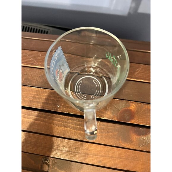 Marshall Fields 2004 Santa Bear Skiing Glass Mug‎ Christmas Drinkware Dept Store - Picture 5 of 6